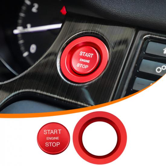Cover For Land Rover Or Jaguar Ignition RedKeyless Engine Start/Stop Push Button