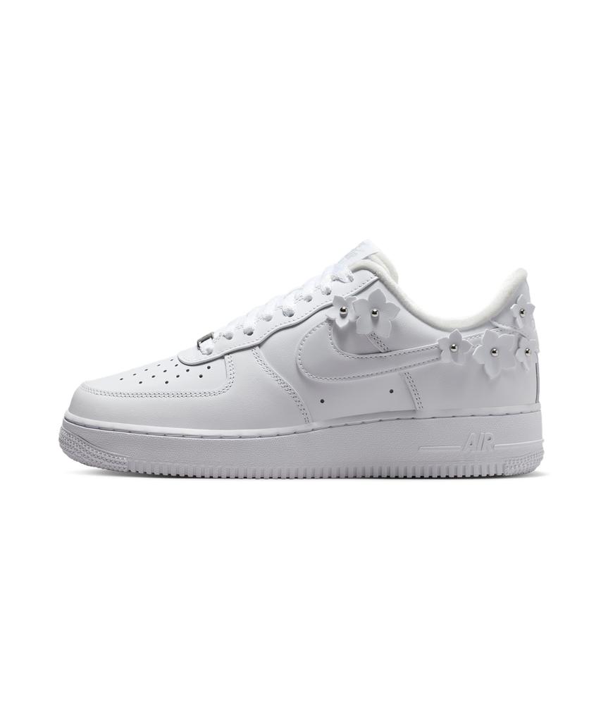 Nike Air Force 1 07 Floret W - White:Wolf Grey:Metallic Silver:White / Ir8637-100