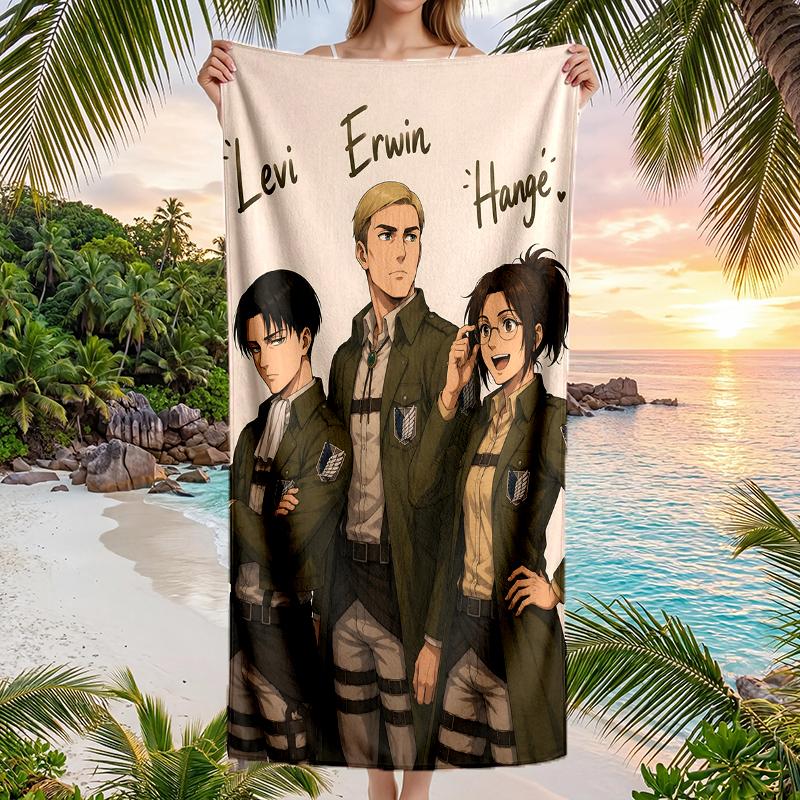 Erwin Levi Hange Fashion Beach Towel: Ideal for Summer Adventures Soft, absorbent and quick drying suitable for swimming and bathing