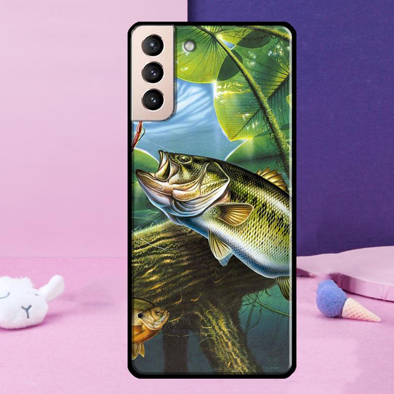 Чехол для телефона с рисунком рыбалки для Samsung Galaxy S25 Ultra S24 Ultra S9 S10 S20 S21 S22 Plus S23 S24 FE