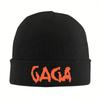 Шапки-бини Lady Gaga MAYHEM GAGA с логотипом для женщин и мужчин, зимние шапки, теплые акриловые шапки-дыни
