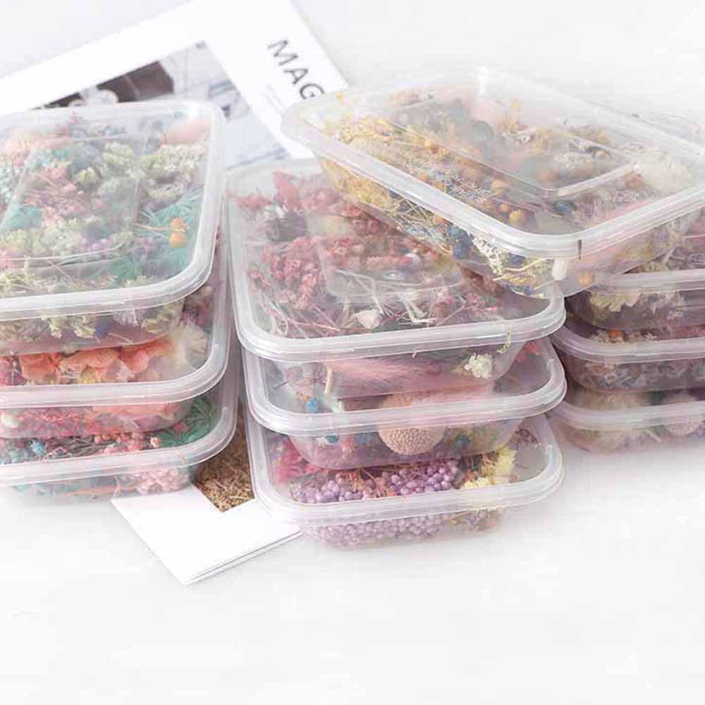 1 коробка настоящих сухих цветов для эпоксидной смолы, ювелирные изделия, подвески, сухие растения, прессованные цветы ARI