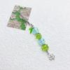 Colorful Keychain Elegant Beaded Four Leaf Clovers Phone Pendant Bag Charm Stylish Accessory for Fashion Enthusiasts