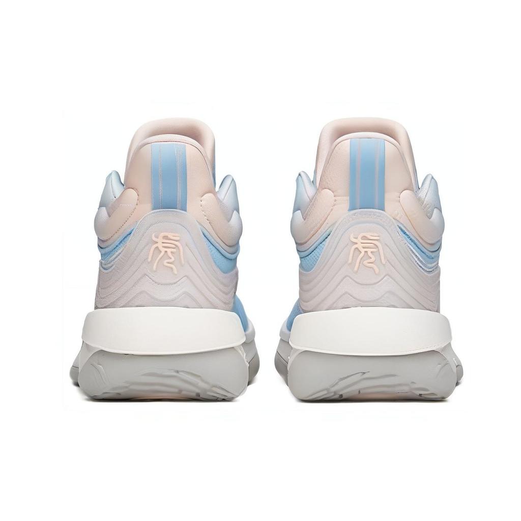 Anta Баскетбольные кроссовки Tiger Roar, удобные, универсальные, амортизирующие, нескользящие, износостойкие, средней высоты, мужские, синие 112211601Q-3