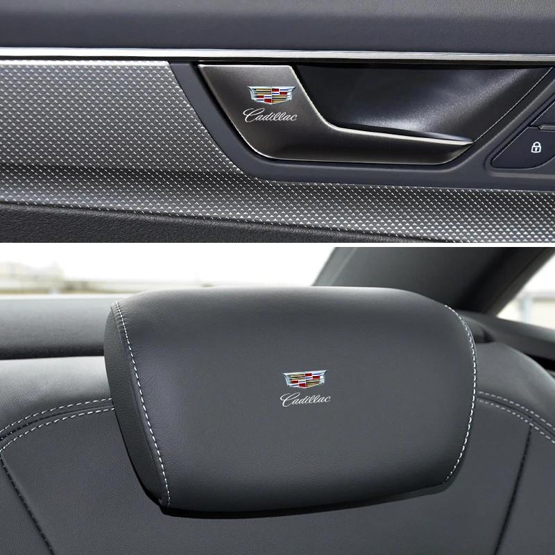 1/2/5/10 шт. Автомобильные шильдики Наклейки в салон для Cadillac CT5 STS XLR CT4 GT4 SLS SLR XT6 Escalade XT4 XT5 SRX XTS ELR BLS Аксессуары