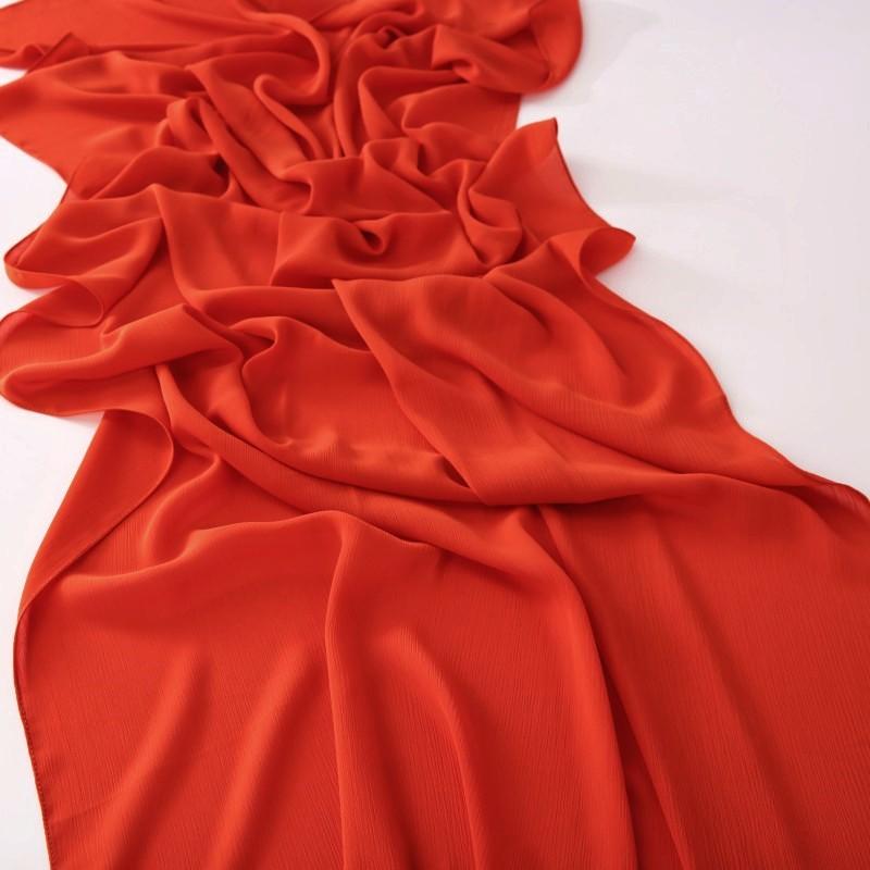 Little Crinkle Chiffon Hijab Good Stitching Solid Plain Scarf High Quality Premium Malaysian Women's Scarves Hijabs Long Shawl