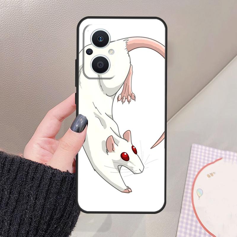 Cute Rattie Rats Funda For OPPO Reno 8 7 Lite 11F 12F 13F 14F 15F 10 12 13 14 Pro OPPO Find X8 X6 X9 Pro Case