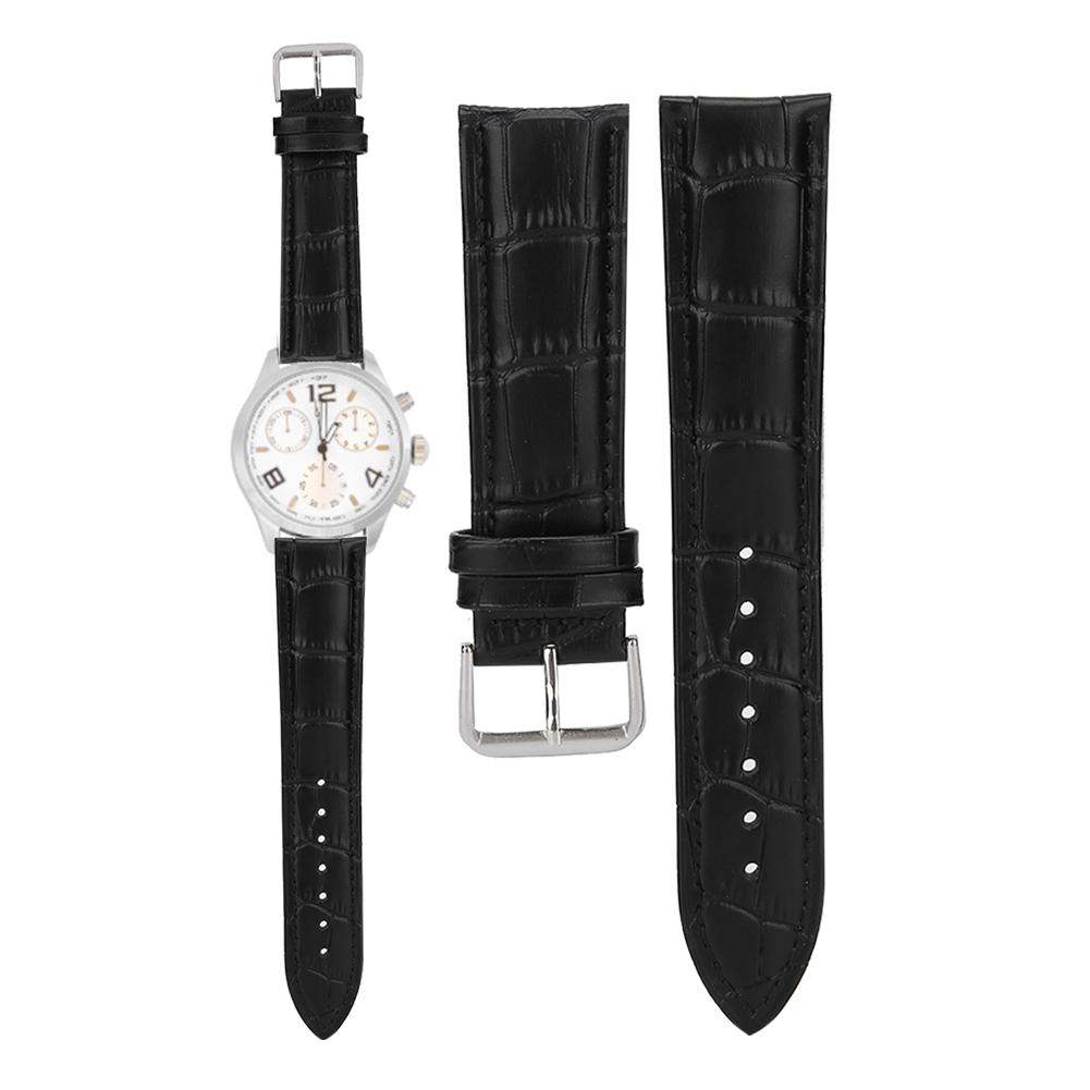 Унисекс регулируемый ремешок для часов качественный ремешок для часов изысканный сменный аксессуар (22мм)черный