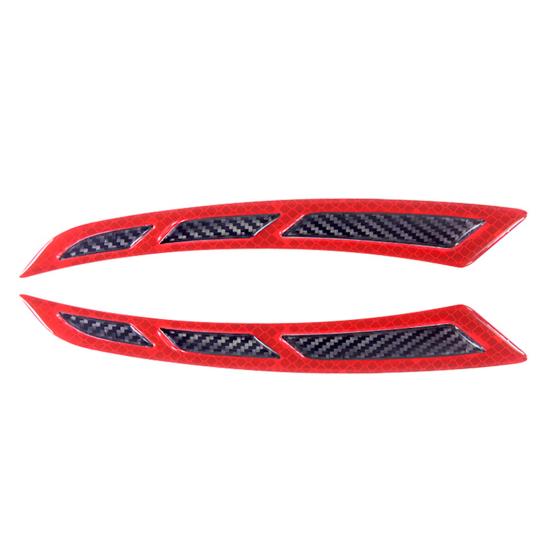 1 Pair Car Anti-collision Warning Fender Protector Adhesive Self Car Fender Wheel Eyebrow Guard Vehicle