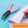 Loose-leaf Paper Manual Hole Punch Matal Round Hear Star Hole Puncher Paper Scrapbooking DIY Hole-punching Perforating Machine