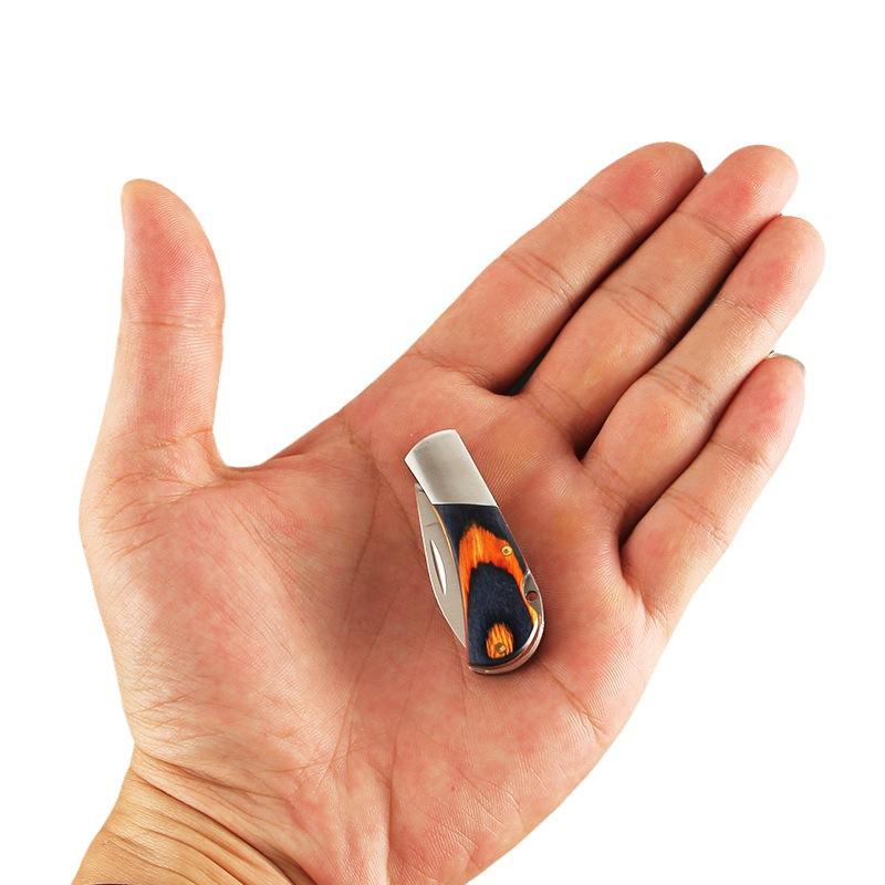 Брелки для ключей Брелки для ключей Острый нож для ключей из нержавеющей стали Полезный портативный эргономичный маленький нож для ключей Эргономичный маленький нож для ключей