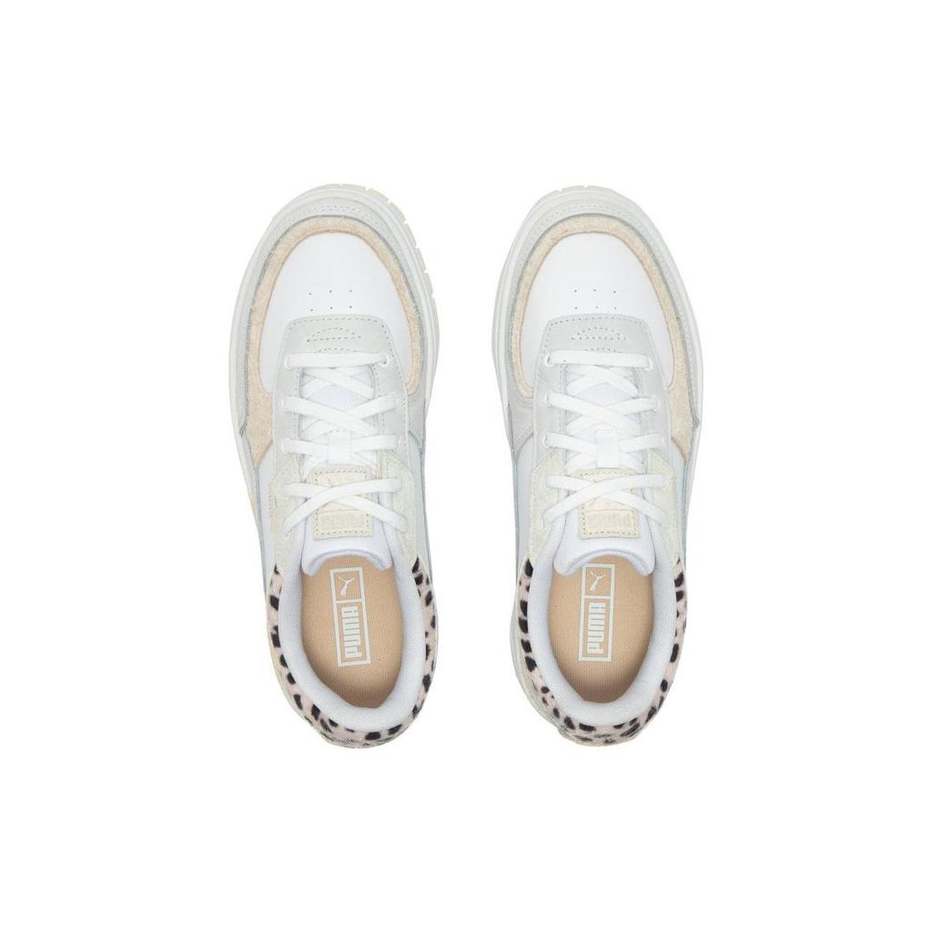 Puma Cali Dream Animalia Leopard Women Sneakers White Frosted-Ivory 393491-01