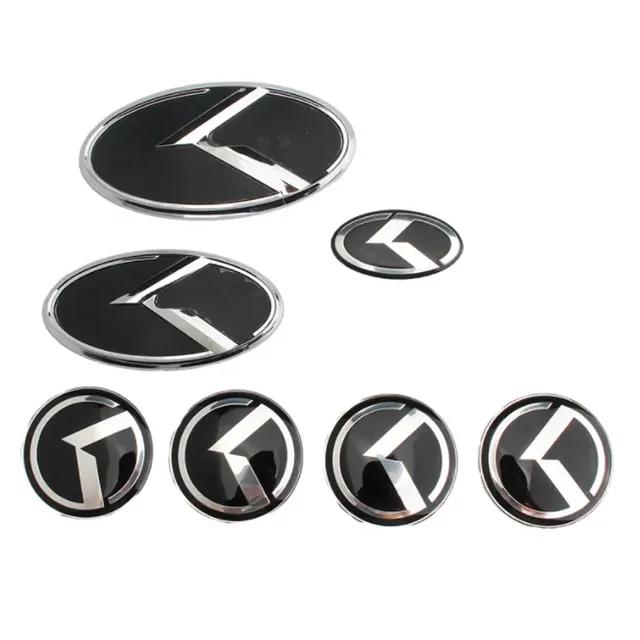 7 piece set For Kia K5 K3 K2 K4 Sorento modified herringbone car stickers wheel logo modified universal accessories decal tclvr60