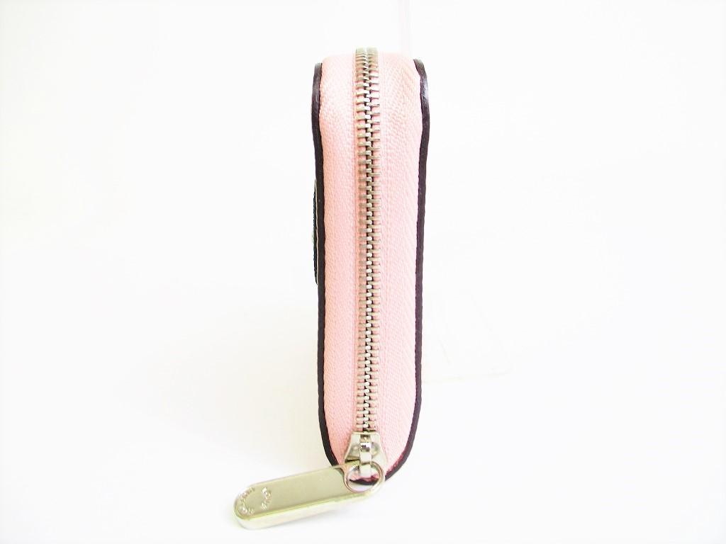 Authentic LOUIS VUITTON Epi Monogram LV Stories Rose Ballerine Leather Zippey Coin Purse #7996 Refurbished