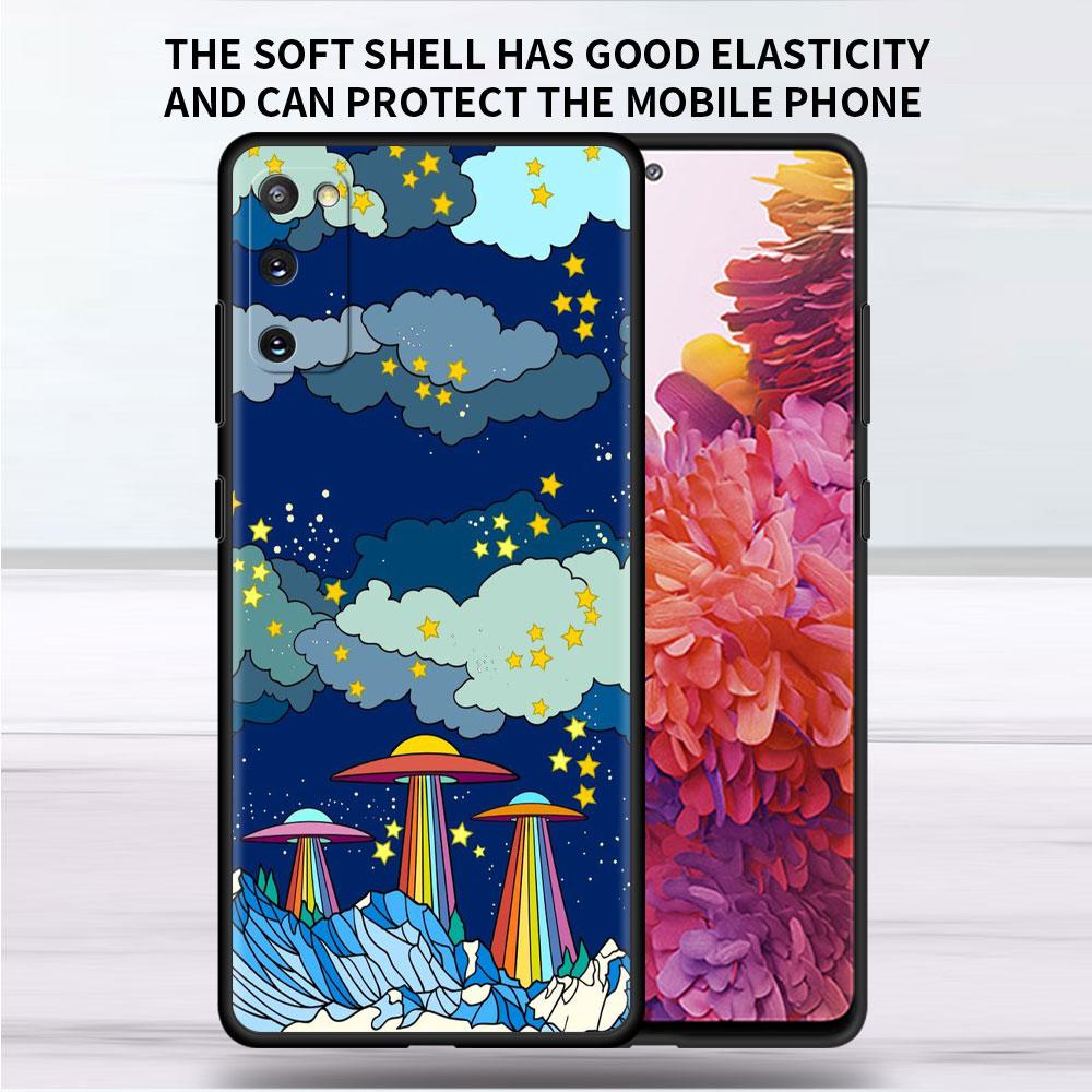 Мягкий чехол для Samsung Galaxy Note 20 Ultra 10 Plus Lite A50 A70 A20 A40 A20e 9 8 A60 A10e Funda Чехол для телефона Космос Крутой Астронавт
