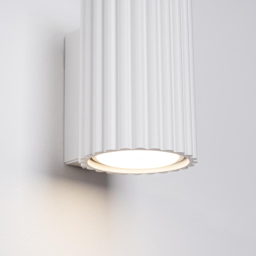 Carbon wall lamp 10 white