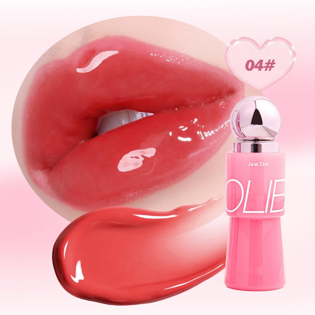 Jam Lip Glaze Mirror Hydrating Plumping Glossy Lip Color