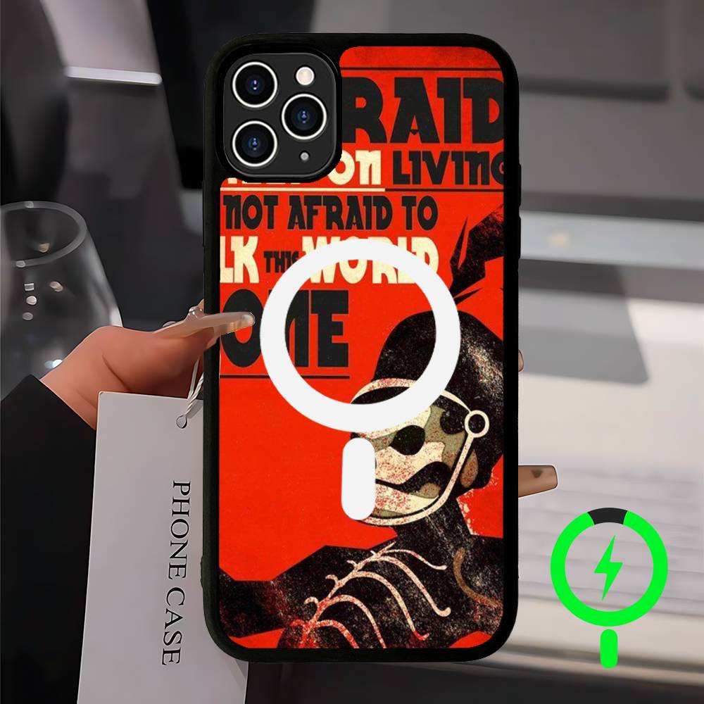 My Chemical Romance Rock Band Magnetic Case For IPhone 17 16 14 13 12 11 15 Pro Max Plus Wireless Charge Phone Cover