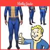 Удобный спандекс Косплей Выжившего из Fallout 4 Для Нейта Комбинезон из Убежища 111 Для Взрослых