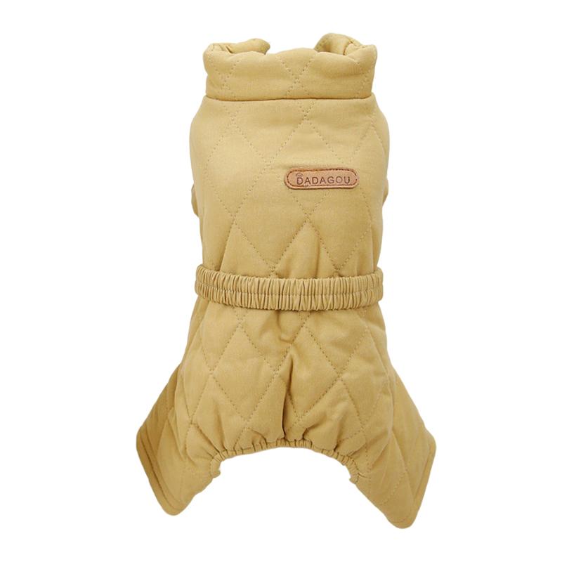 Одежда для собак для маленьких и средних собак, комбинезон, зимние теплые костюмы для щенков, французский бульдог, Чихуахуа, Йорки, пальто, наряд для домашних животных