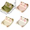 Non-Slip Ceramic Pot Lid Holder Space Saving Kitchen Countertop Organizer Spatula Rack  Cabinet