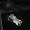 NADH5 New 4Pcs Car Wheel Tire Valve Caps Air Stem Covers Accessories For Skoda Fabia Octavia Karoq Kodiaq Kamiq Superb Rapid Scale