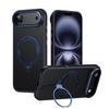 Стиль из углеродного волокна с арамидом для чехла MagSafe для iPhone 16 15 14 13 12 17 Pro Max 16e 17 Air Plus с кольцом-подставкой Держатель Чехол LMD004