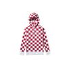Vans Exclusive Checkerboard Hoodie Men Hoodie Red White VN0A4URI0PZ