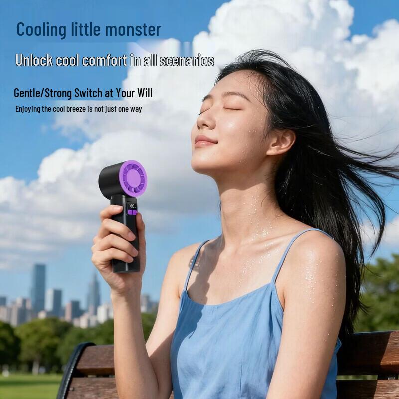 Портативный ручной охлаждающий вентилятор Soumi