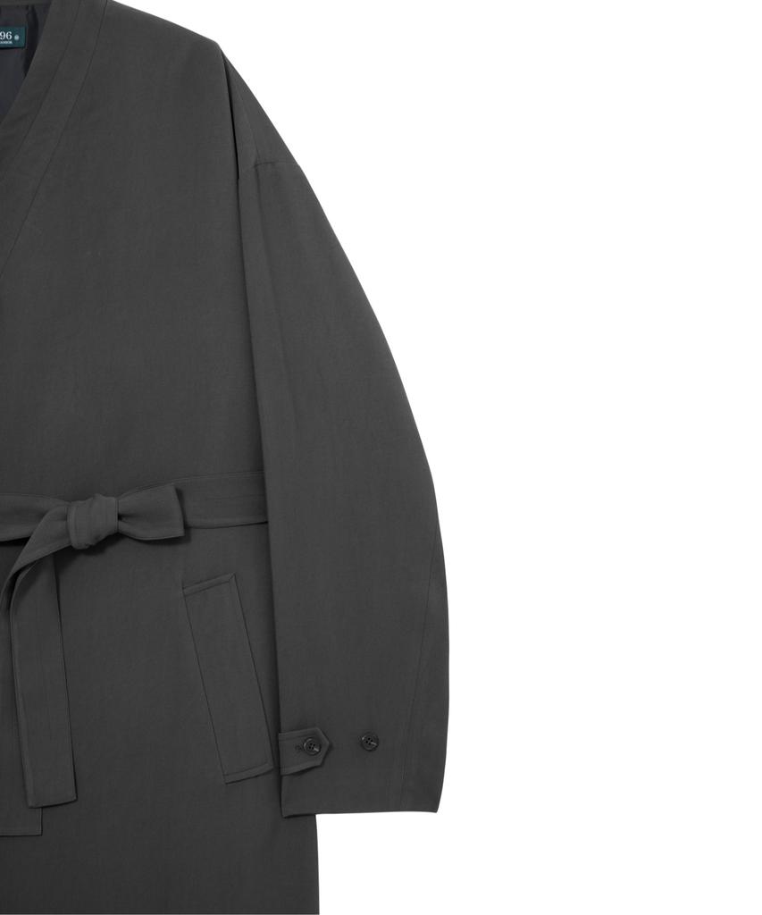 71To96 Gyeongbokgung Coat (Charcoal)