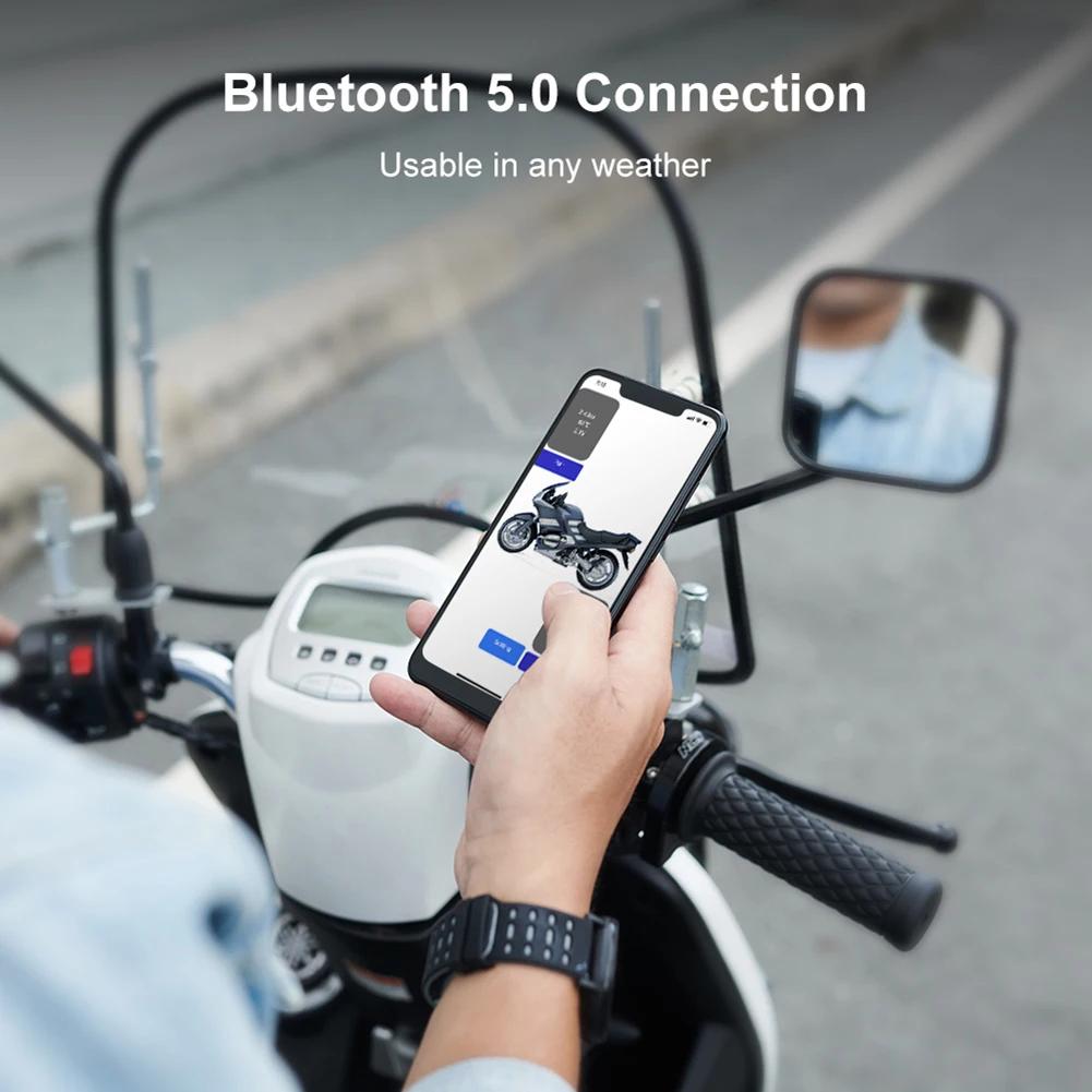 Автомобильная система контроля давления в шинах TPMS, совместимая с Bluetooth, внешний датчик шин, аксессуары для отображения на мобильном телефоне