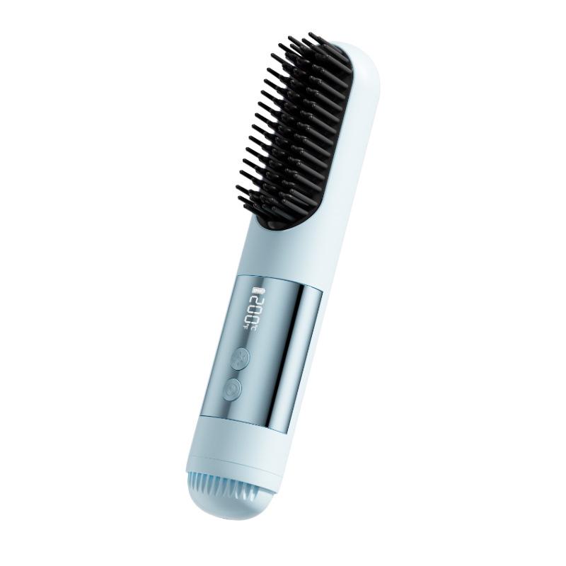 Трансграничная ионная расческа-выпрямитель для волос: Защита от ожогов, Быстрый нагрев и Высокая температура