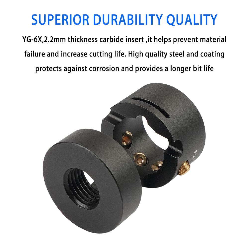 Головка для заточки вольфрамовых электродов TIG, головка для заточки алюминиевых вольфрамовых электродов с режущей прорезью, многоугловая и со смещением