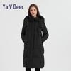 Yaloo RS Women's Long Hooded Winter Down Jacket YYXFF86680