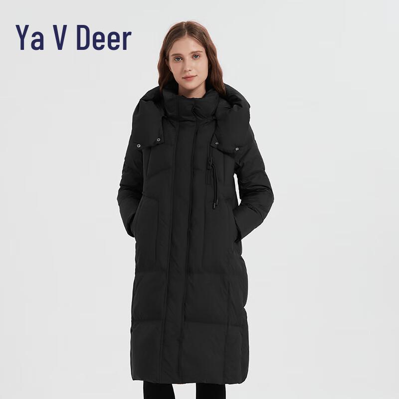 Yaloo RS Women's Long Hooded Winter Down Jacket YYXFF86680