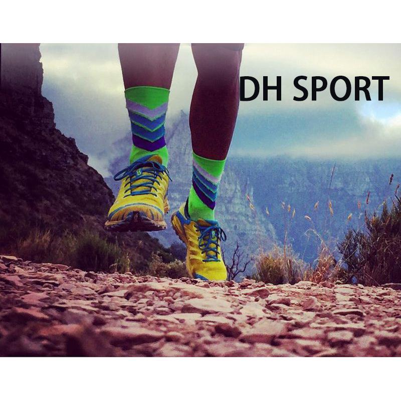 DH SPORTS Professional Новые велосипедные носки Беговые носки Athletic Champion Мужские спринтерские чулочно-носочные изделия Loafer Полосатые женские с амортизацией