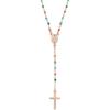 Collier - AMEN - CRO10RCVT4 - Argent 925 - Cristaux multicolores - 50 cm à 70 cm