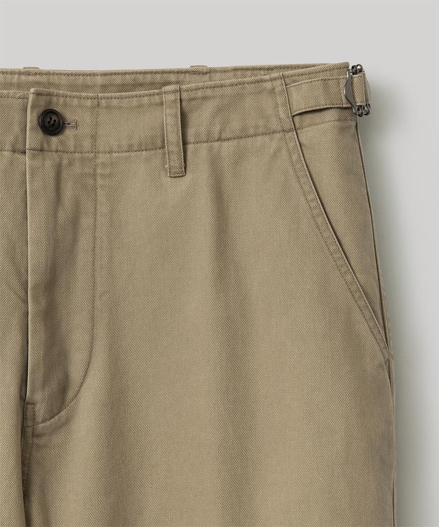 ANOTHER OFFICE French Drill Chino Pants (Urban Khaki)
