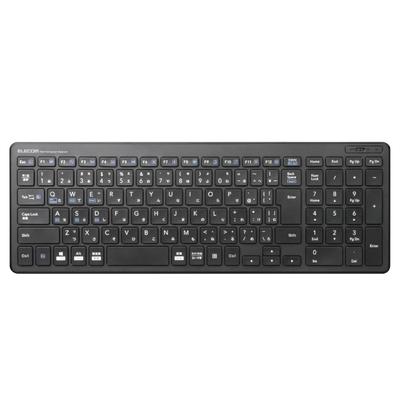 Клавиатура ELECOM Bluetooth Pantograph Compact Keyboard совместима с Android Black Windows, Mac, iOS, TK-FBP101BK