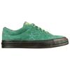 Stussy x Converse One Star 74 Low Hunter Green Мужские Кроссовки Черные 155341C