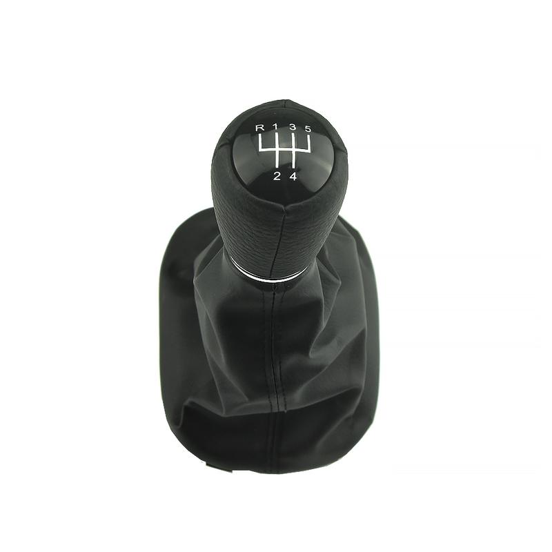 Fit For Seat Leon 1 MK1 Car Gear Shift Knob Head 5/6 Speed gear shift lever stick with Gaitor Boot Cover