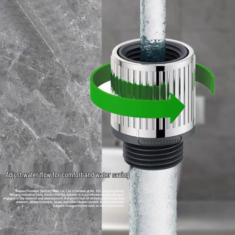 Универсальный ручной душевой клапан регулировки потока с функцией остановки