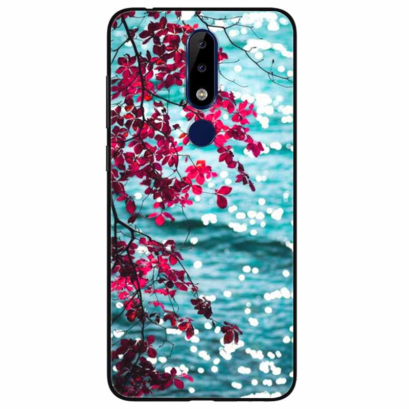Для Nokia 5.1 Plus Чехол Мягкий Силикон Мультфильм Модный ТПУ Чехлы для Телефона для Nokia X5 Обложка 5.1Плюс Милый для NokiaX5 Защитный