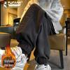 TUCANO Men's Autumn/Winter Fleece-Lined Jogger Pants