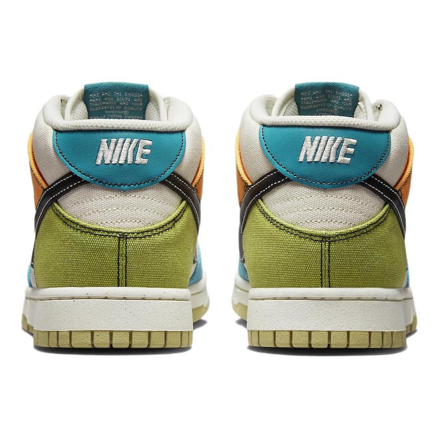 Nike Dunk Mid Бледно-слоновая кость Мульти DV0830-100