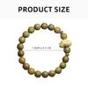 Sophisticated Beaded Bracelet National Wood Jewelry Temperament Bracelet for Women with a Touch of National Style