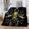 NFL American Football Rugby Soft Plush Blanket,Flannel Blanket Throw Blanket for Living Room Bedroom Bed Sofa Picnic Cover Kids