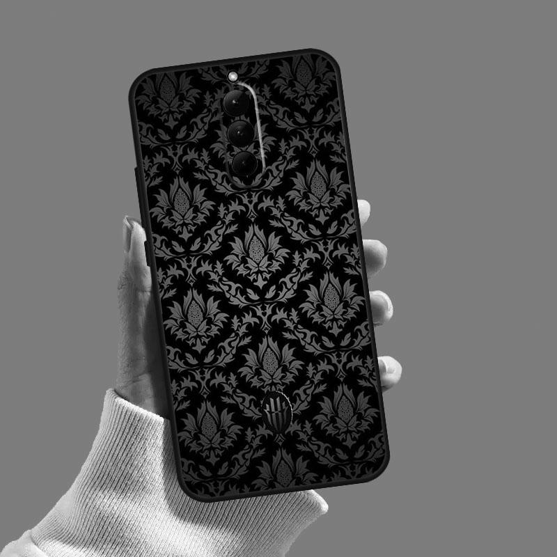 Черный Узорный Чехол Для ZTE Nubia Red Magic 11 9S 8S 8 9 10 10S Pro Plus 6 7 6S 7S Pro 5G 6R 10 Air Чехол