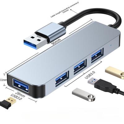 USB-расширитель 4-портовый концентратор 3.0 высокоскоростной разветвитель концентратор Type-C для ноутбука ПК