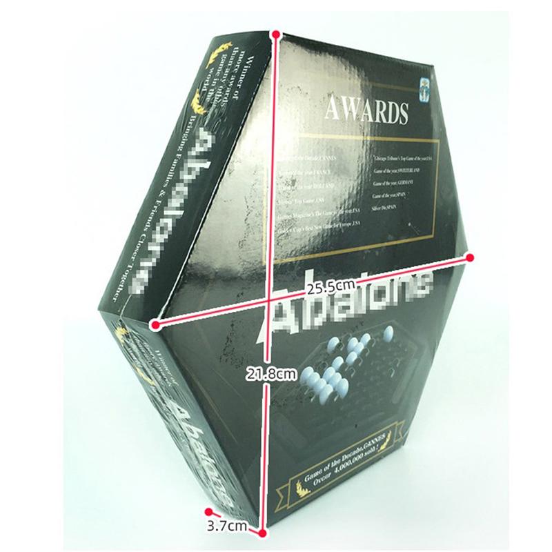 Настольные игры Abalone, портативный набор шахмат, семейная настольная игра для детей